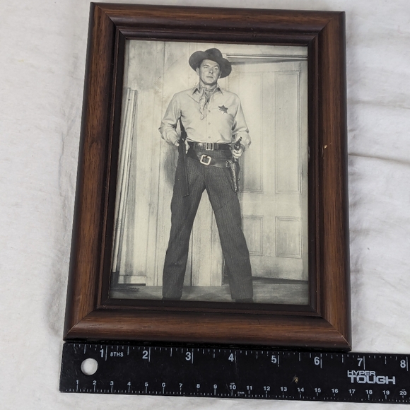 Ronald Reagan Framed B&W Photo from the movie "Law and Order 9"x7" - Picture 3 of 6